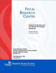 Federal Tax Burden and Tax Breaks for Georgia Residents by Andrew Hanson and Zackary Hawley