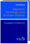 Allgemeine Psychologie nach kritischer Methode by Sebastian Luft