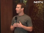 Facebook's Mark Zuckerberg Q&A with the media in India