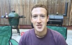 Zuckerberg Facebook post and video live grilling in his backyard