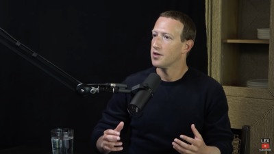 Mark Zuckerberg and Lex Fridman Record Podcast in the Metaverse