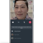 Zuckerberg Instagram video demonstrating WhatsApp Joinable Group Calls feature by Mark Zuckerberg, Naomi Gleit, and Priscilla Chan