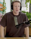 Zuckerberg Facebook video about Meta AI image generation and an imaginary meat shop by Mark Zuckerberg