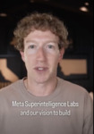 Zuckerberg Facebook reel about Meta super intelligence by Mark Zuckerberg